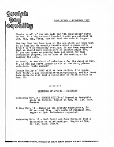 GGE Newsletter 1977 November
