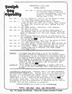 GGE Newsletter 1979 March