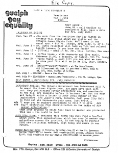 GGE Newsletter 1981 May/June