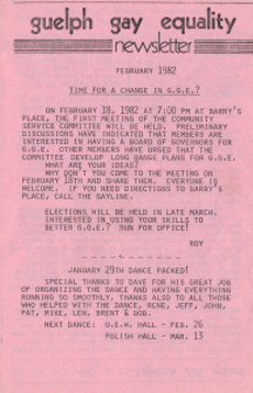 GGE Newsletter 1982 February