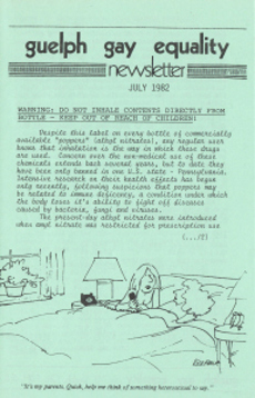 GGE Newsletter 1982 July