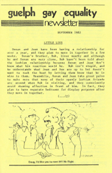 GGE Newsletter 1982 September