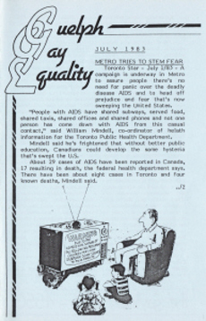 GGE Newsletter 1983 July