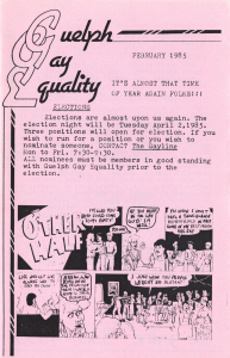 GGE Newsletter 1985 February