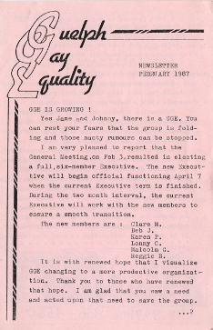 GGE Newsletter 1987 February