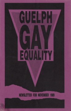 GGE Newsletter 1989 November