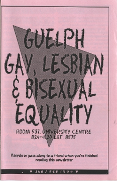 GGE Newsletter 1994 January/February