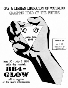 GLLOW Pride Day Trip, 1991, June 30 - July 1