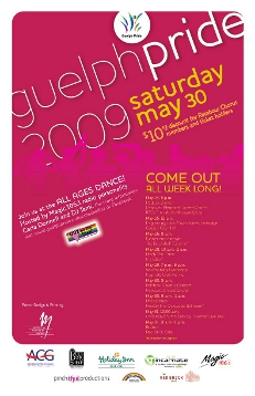 2009 Guelph Pride Poster