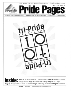Pride Pages 2005 March