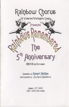 2000, January 15 Concert Programme