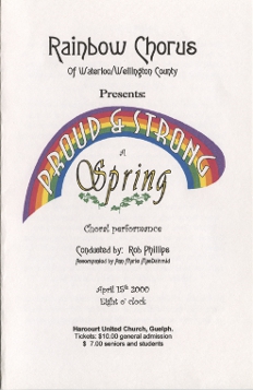2000, April 15 Concert Programme
