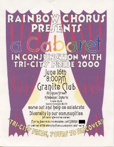 2000, June 16 Concert Poster