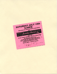 2004, July 10 London Pride Ticket Verso