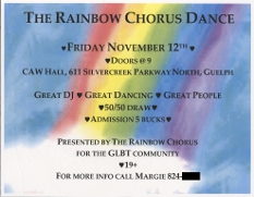 2004, November 12 Dance Poster