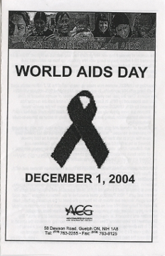 2004, December 1 World AIDS Day Programme