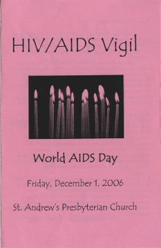 2007, December 1 HIV/AIDS Vigil Programme