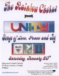 2007, January 20 Unity Poster