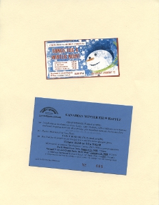 2008, Jan. 19 Songs for a Winter Evening Tickets