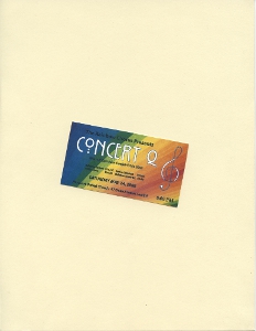2008, May 24 Concert Q Ticket