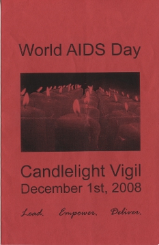 2008, December 1 HIV/AIDS Vigil Programme