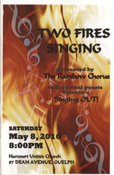 2010, May 8 Two Fires Singing Programme
