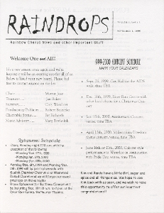 1999, September 1 Raindrops