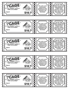 2006 La Cage Tickets