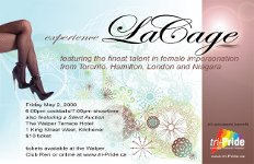 2008, May 2 - La Cage Poster