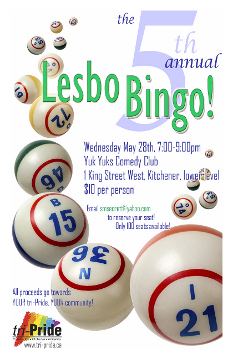 2008, May 28 - Lesbo Bingo Poster