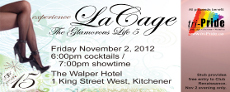 2012-11-02 La Cage Fundraiser Ticket