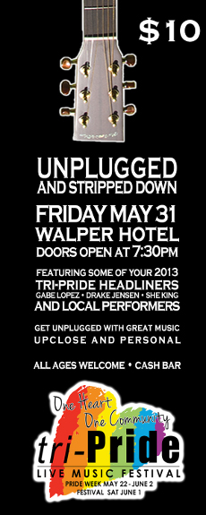 2013-05-31 Unplugged And Stripped Down Ticket