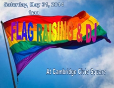 2014-05-31 Flag Raising Cambridge Poster